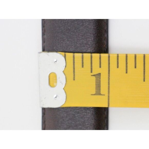 Lands' End BROWN GENUINE LEATHER 1"Wd CASUAL DRESS MEN'S BELT Sz 40/100 (62M - Picture 10 of 12